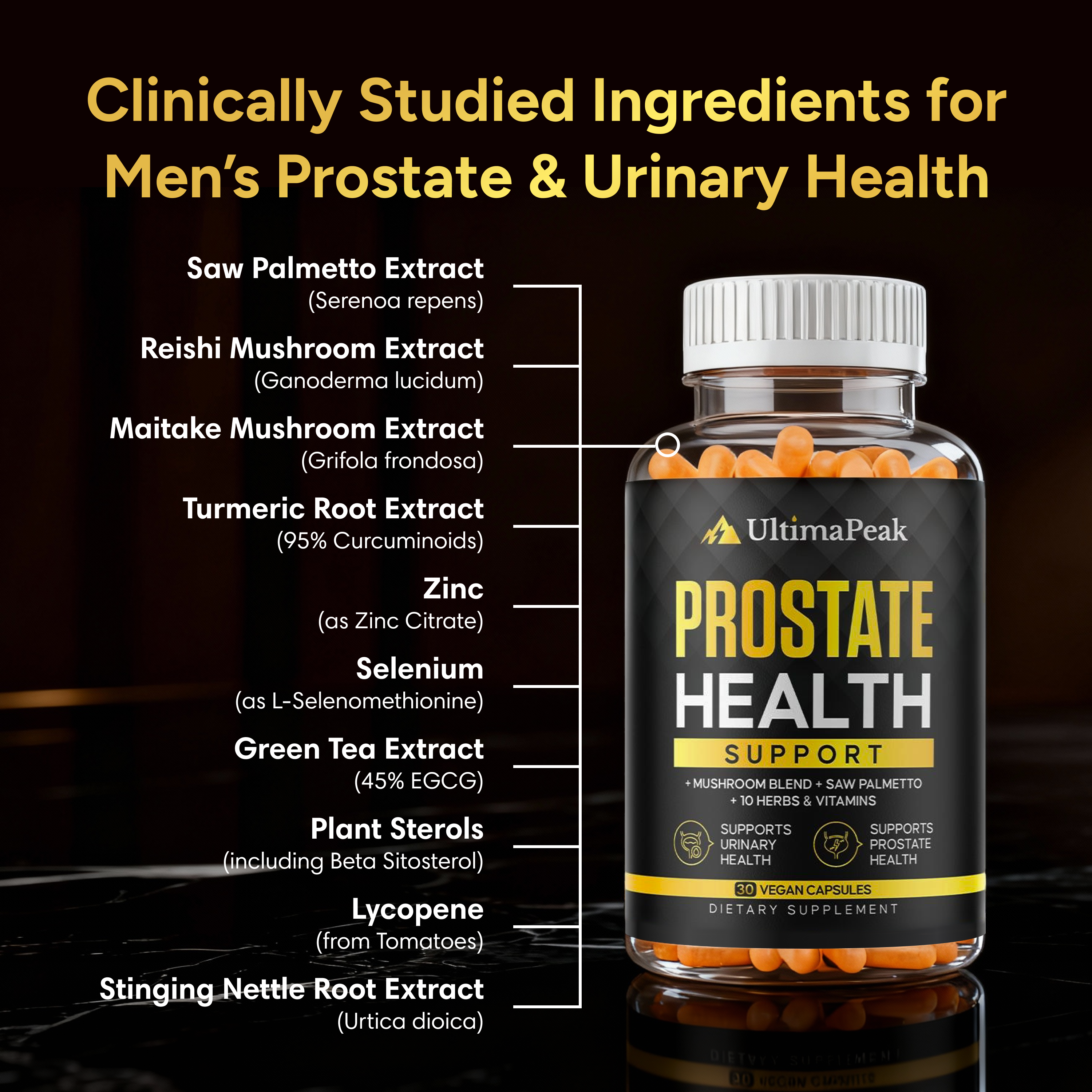ULTIMAPEAK™ Prostate Health Support Capsules
