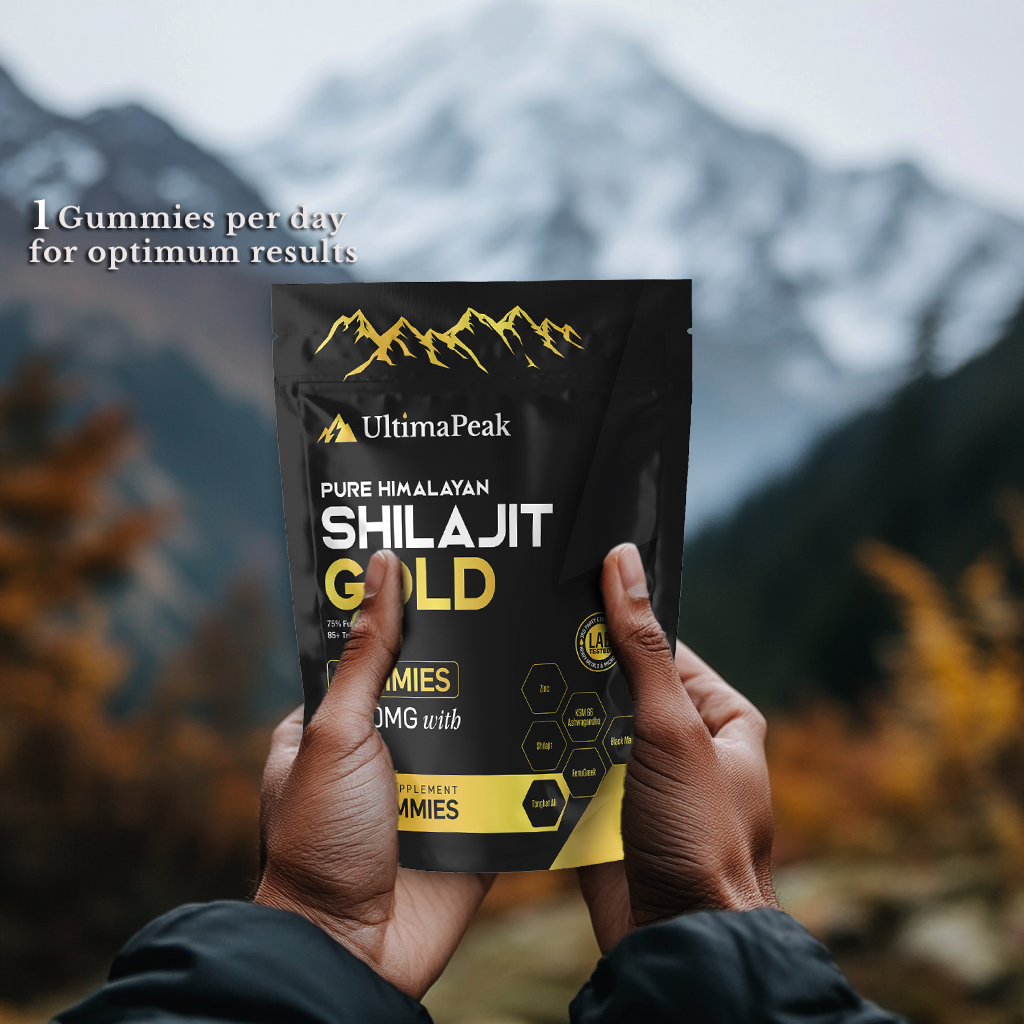 ULTIMAPEAK™ Pure Shilajit Gummies - Now 6-in-1 Support