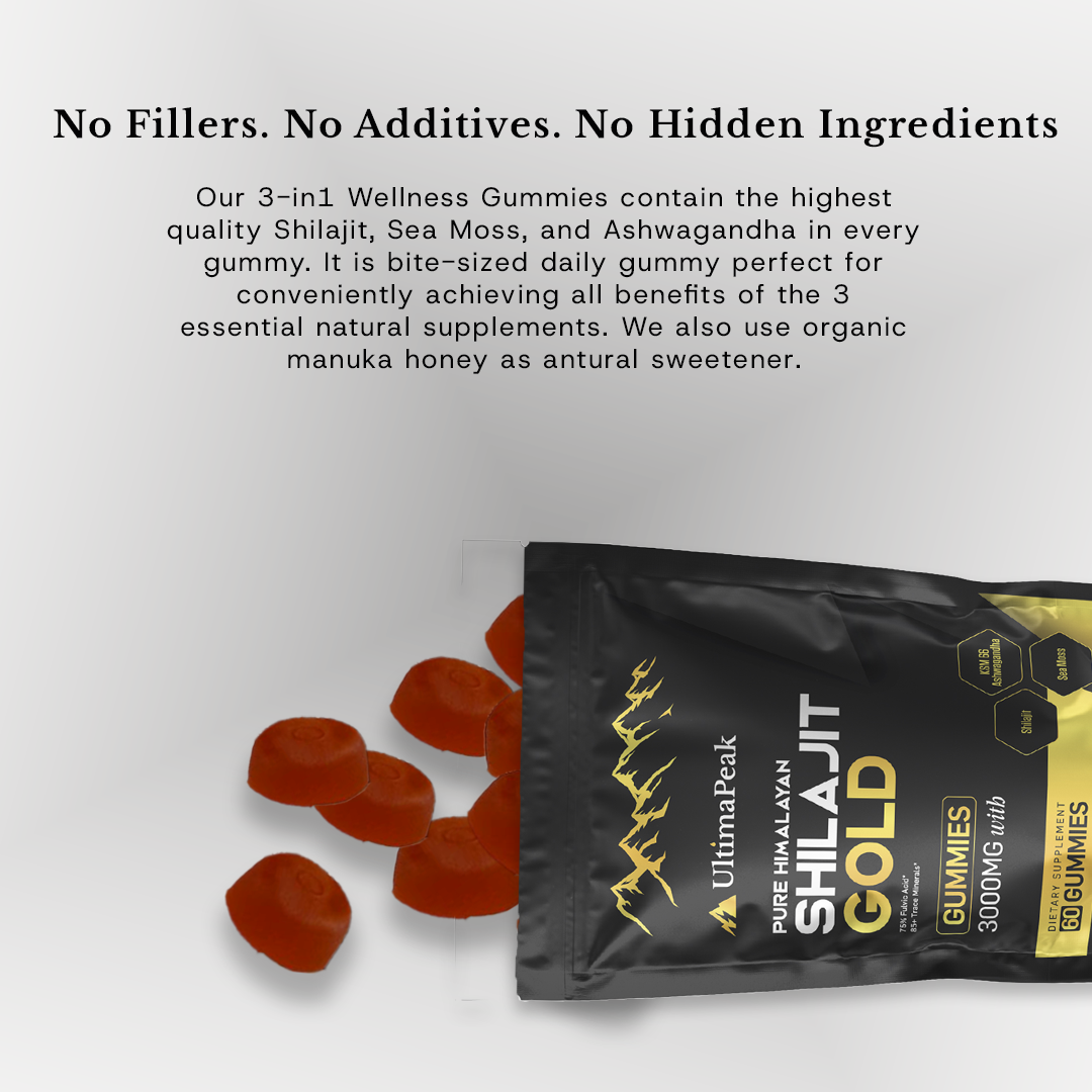 ULTIMAPEAK™ Pure Shilajit Gummies