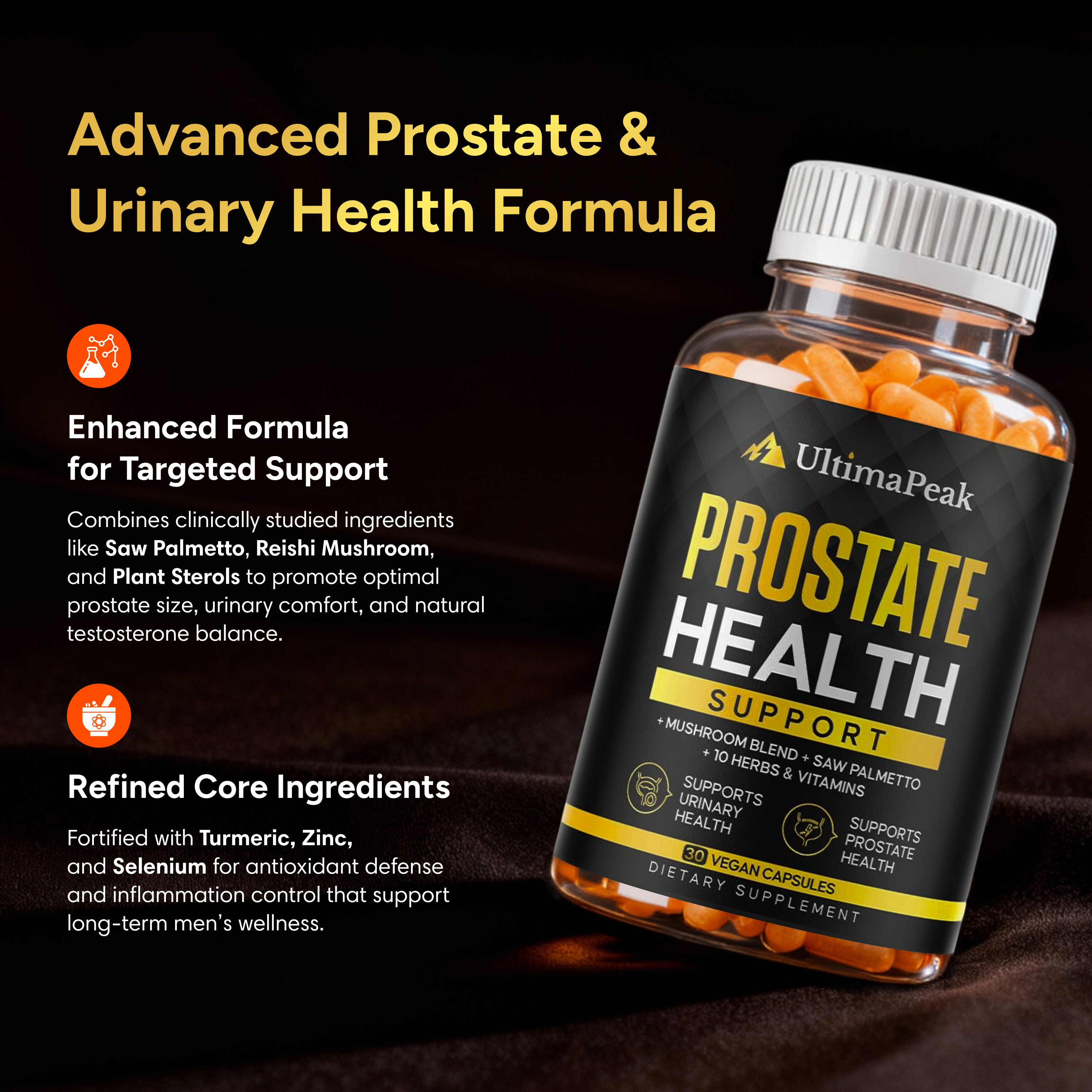 ULTIMAPEAK™ Prostate Health Support Capsules