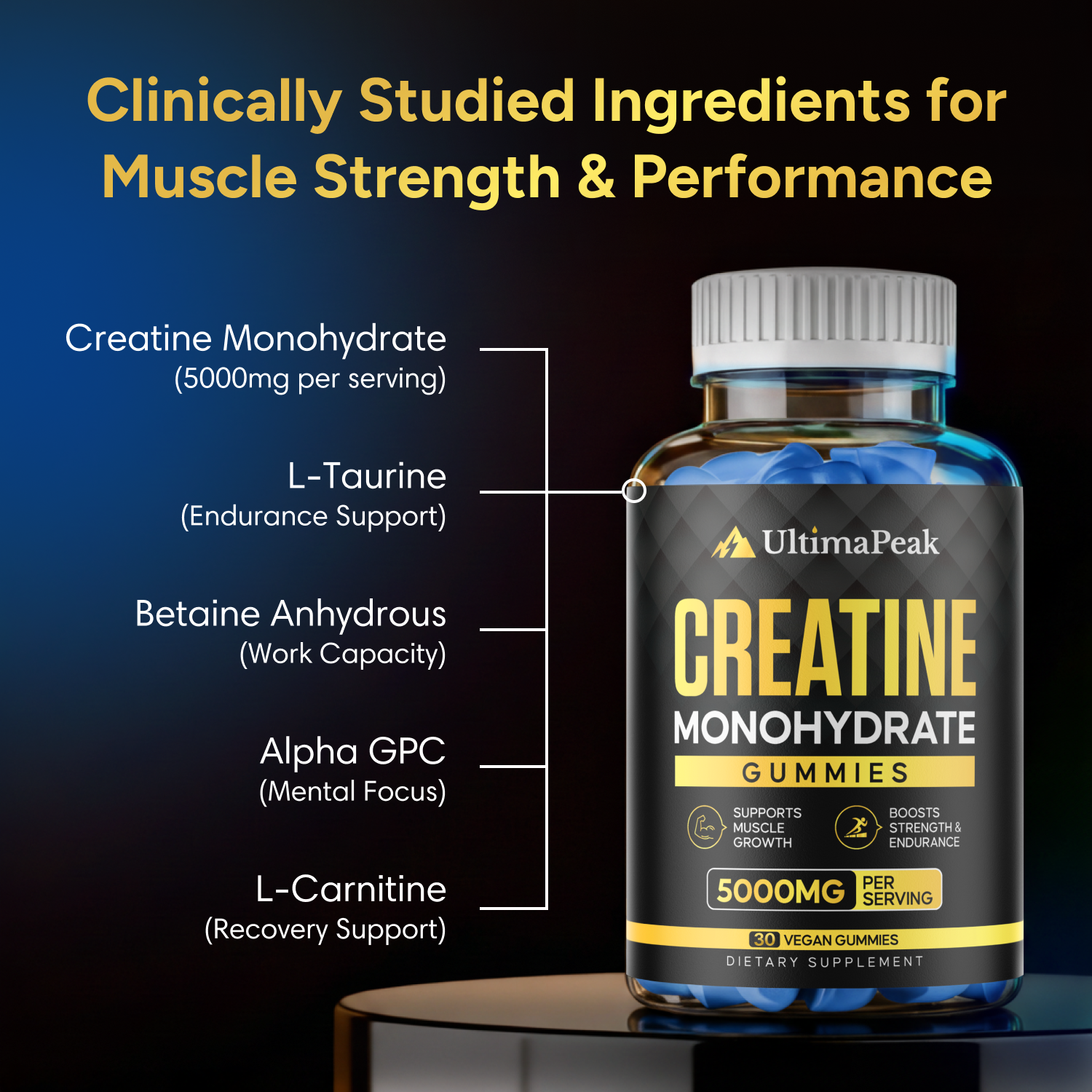 ULTIMAPEAK™ Creatine Gummies