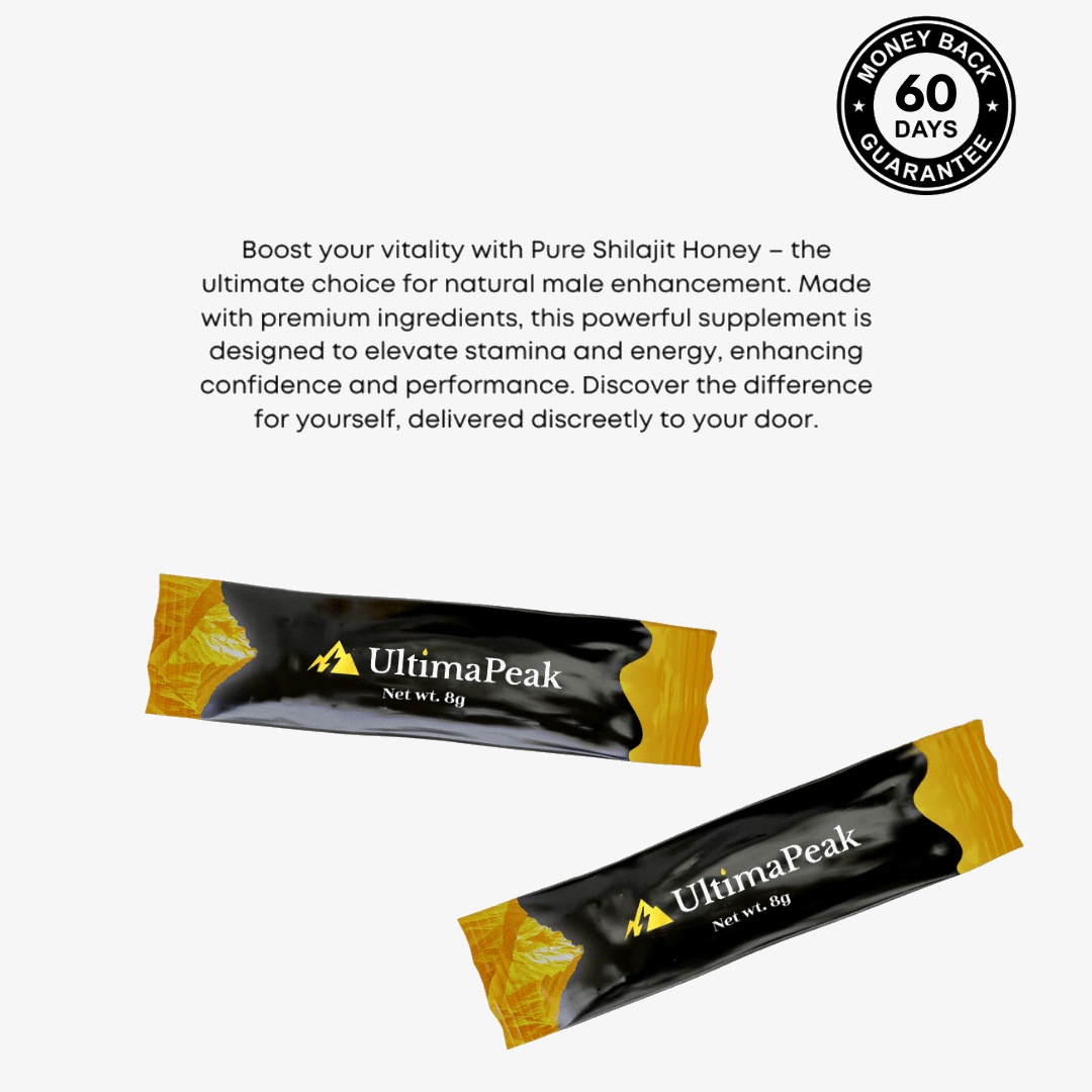 Pure Shilajit Honey Sticks