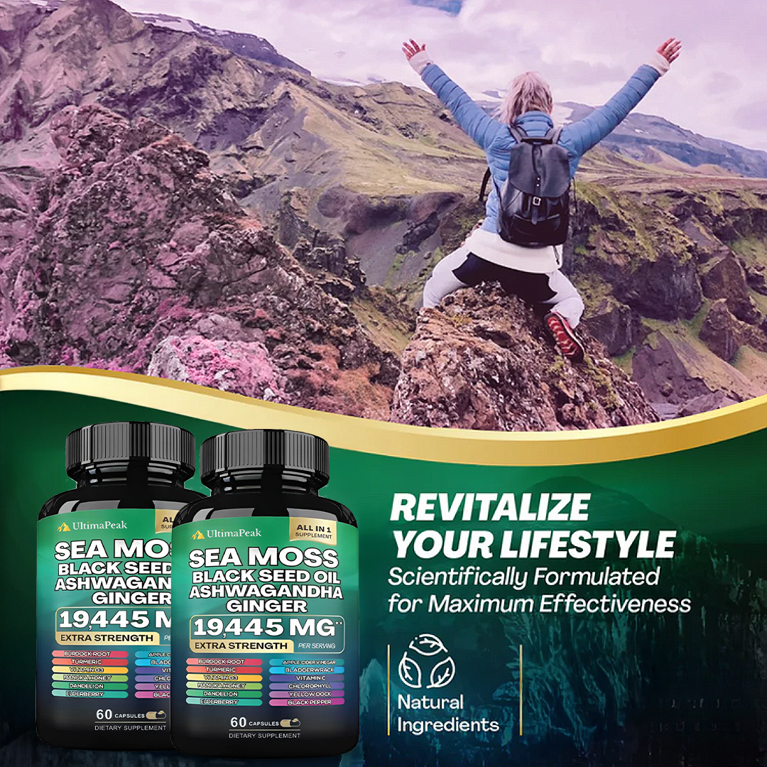 ULTIMAPEAK™ Irish Sea Moss - 60 Capsules